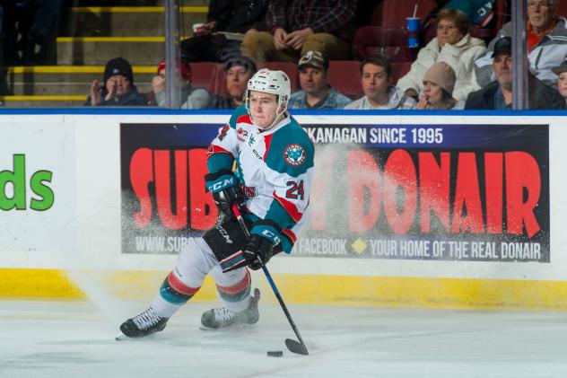 Kelowna Rockets Forward Kyle Topping