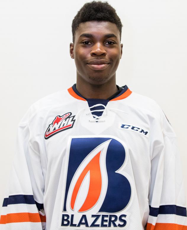 Kamloops Blazers forward Jermaine Loewen