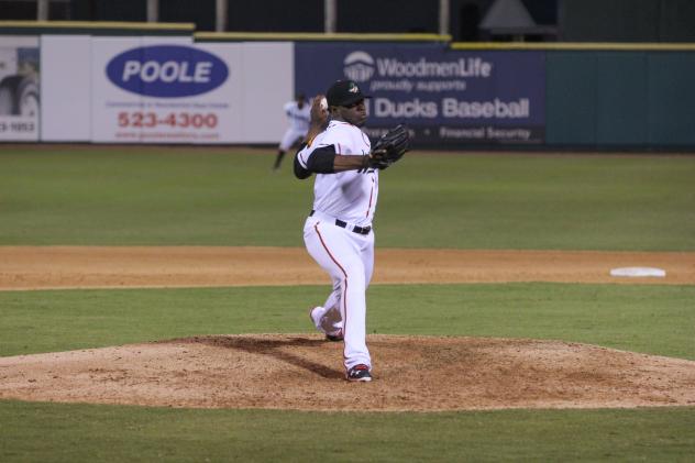 Down East Wood Ducks pitcher C.D. Pelham