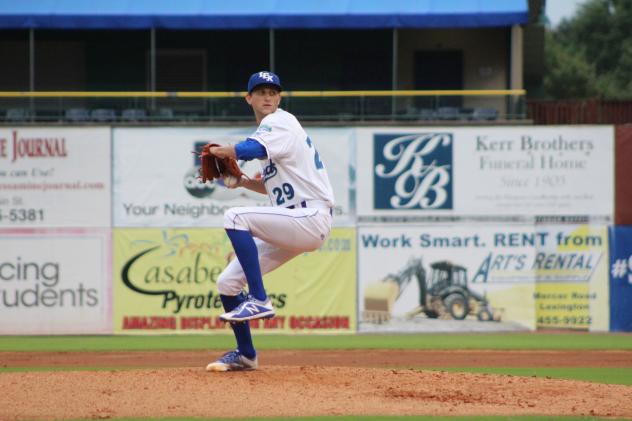 Lexington Legends pitcher Jackson Kowar