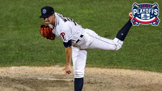 Lakewood BlueClaws pitcher Zach Warren