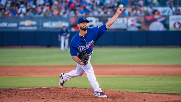 Tulsa Drillers pitcher Ben Holmes