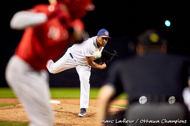 Ottawa Champions RHP Daniel Carela