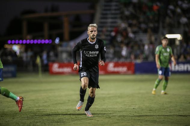Sacramento Republic FC midfielder Villyan Bijev vs. Seattle Sounders FC 2