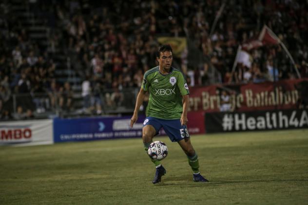 Seattle Sounders FC 2 Enrique Montana vs. Sacramento Republic FC