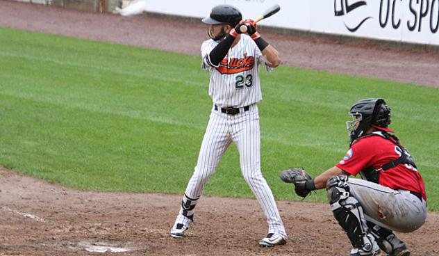 Rubi Silva of the Long Island Ducks