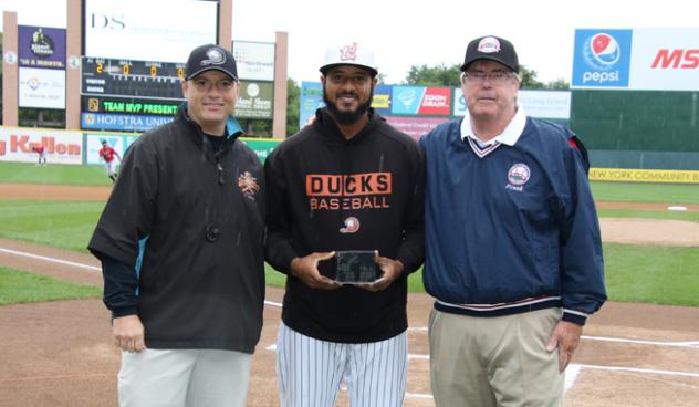 Jordany Valdespin named Team MVP of the Long Island Ducks