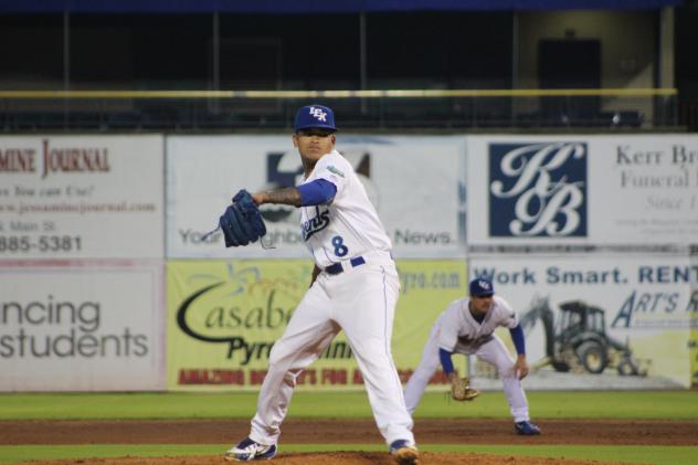 Lexington Legends pitcher Yefri Del Rosario