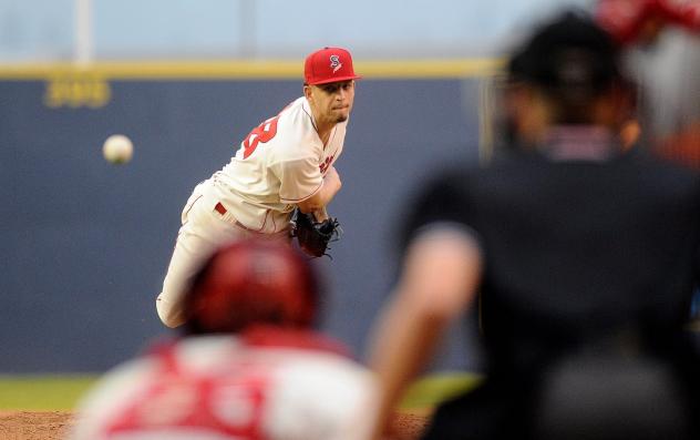 Spokane Indians pitcher Yerry Rodriguez