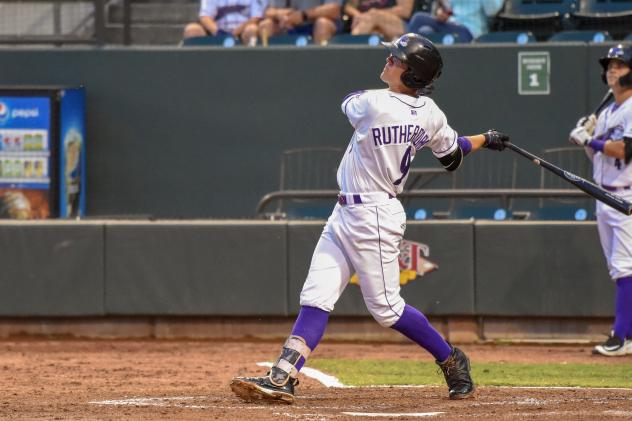 Winston-Salem Dash outfielder Blake Rutherford