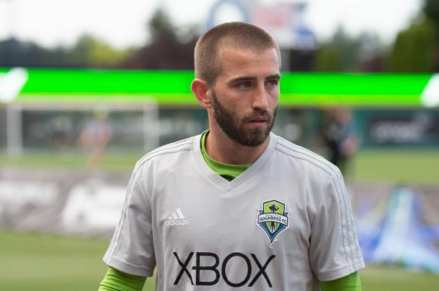Sounders FC 2 midfielder Ray Saari