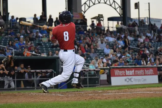 New Hampshire Fisher Cats catcher Patrick Cantwell