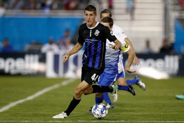 Colorado Springs Switchbacks FC defender Jordan Burt vs. Rio Grande Valley FC