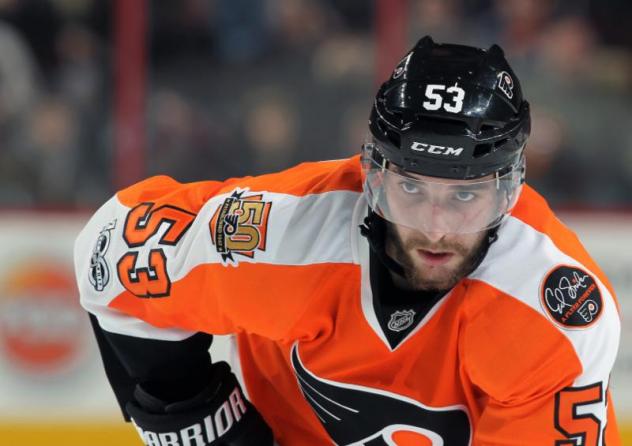 Shayne Gostisbehere of the Philadelphia Flyers