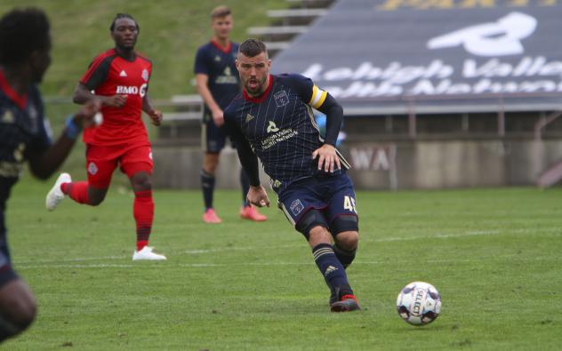 James Chambers of Bethlehem Steel FC vs. Toronto FC II