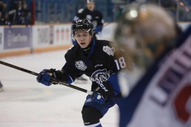 Saint John Sea Dogs rookie Josh Lawrence