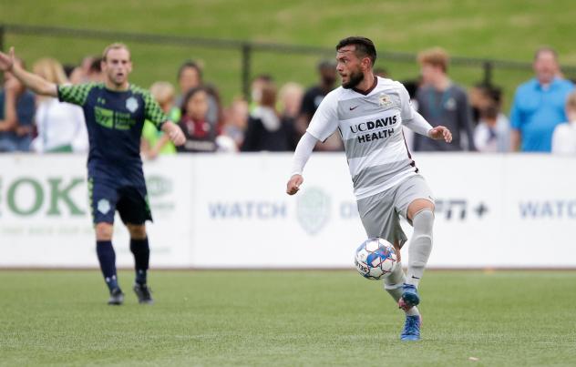 Sacramento Republic FC controls possession vs. OKC Energy FC