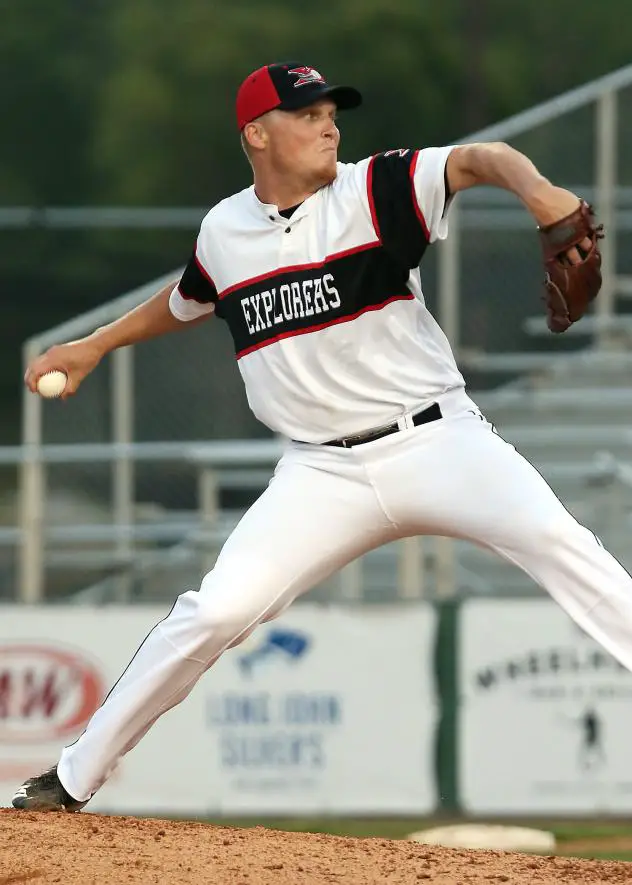 Sioux City Explorers pitcher Parker Markel