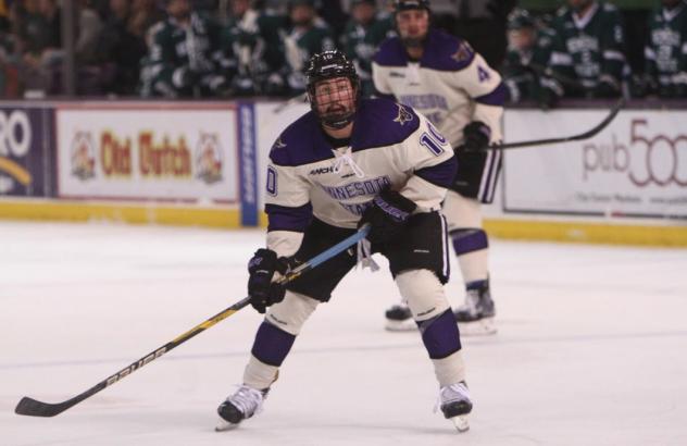 Zeb Knutson with Minnesota State