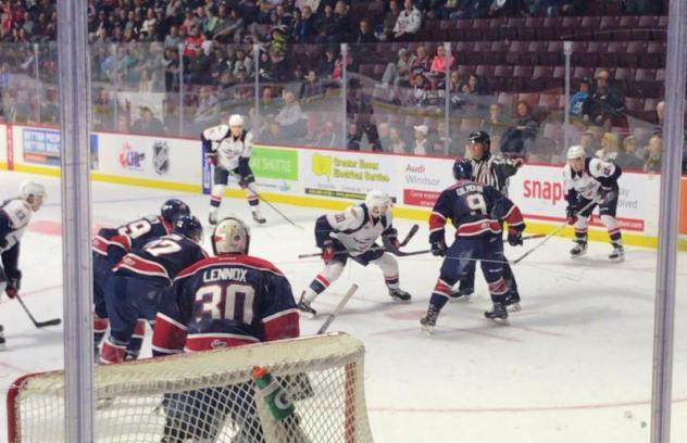 Saginaw Spirit vs. the Windsor Spitfires