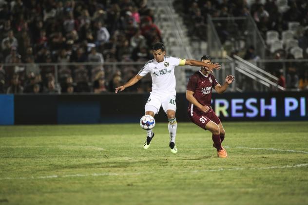 Sacramento Republic FC forward Cameron Iwasa vs. Portland Timbers 2