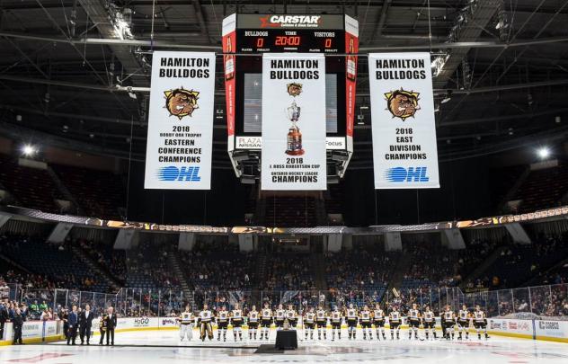 Hamilton Bulldogs unveil banners