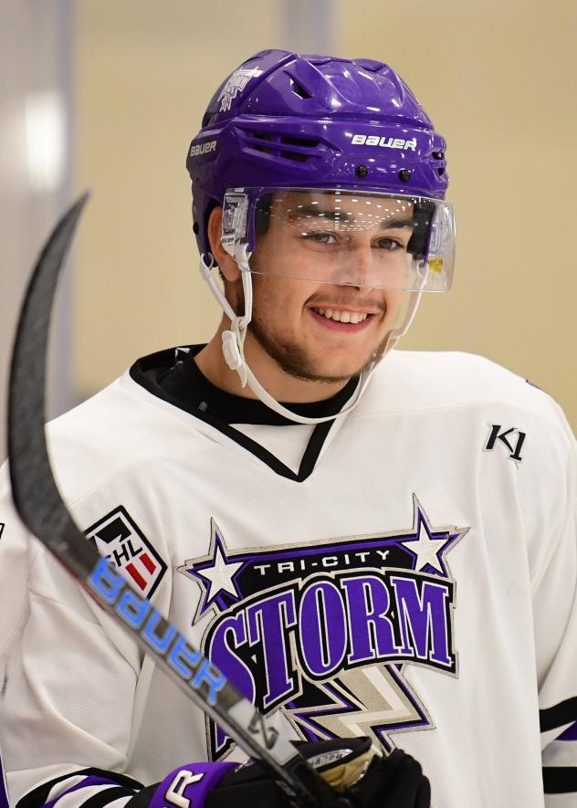 Tri-City Storm forward Brad Morrissey