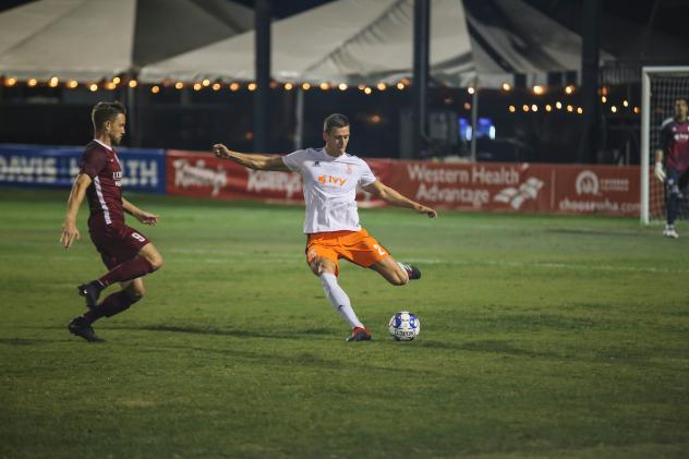 Sacramento Republic FC forward Christian Eissele vs. the Swope Park Rangers
