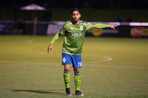 Sounders FC 2 midfielder David Estrada