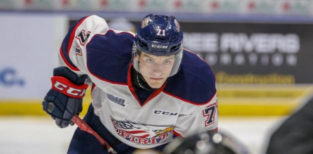 Nicholas Porco of the Saginaw Spirit