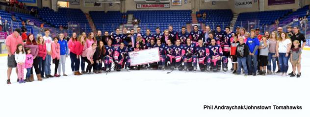 Johnstown Tomahawks 7th annual Faceoff-Against-Cancer night