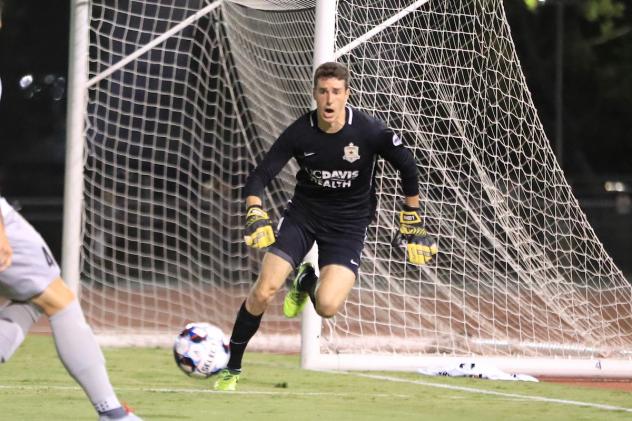 Sacramento Republic FC goalkeeper Josh Cohen