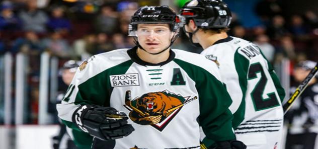 Utah Grizzlies defenseman Taylor Richart