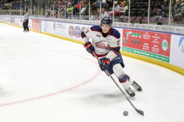 Nicholas Porco of the Saginaw Spirit