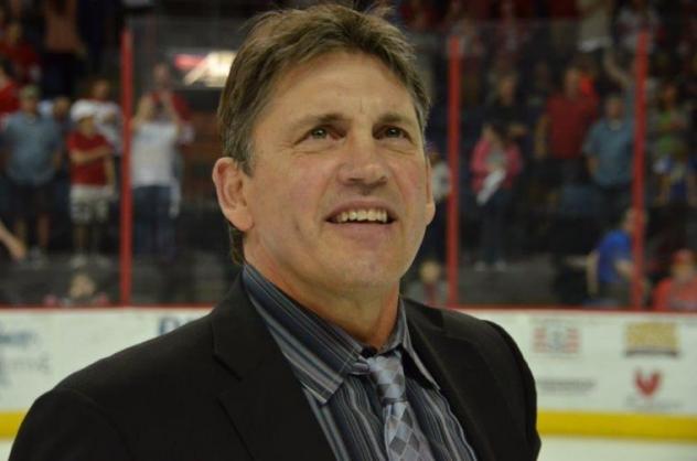 Allen Americans head coach Steve Martinson