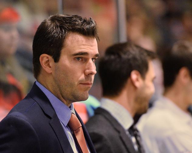 Flint Firebirds coach Ryan Oulahen