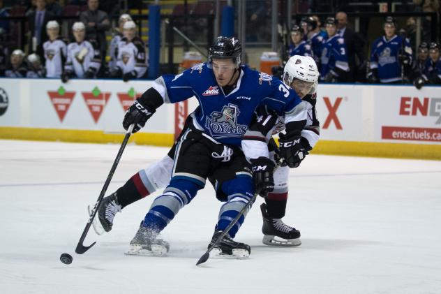 Vancouver Giants battle the Victoria Royals