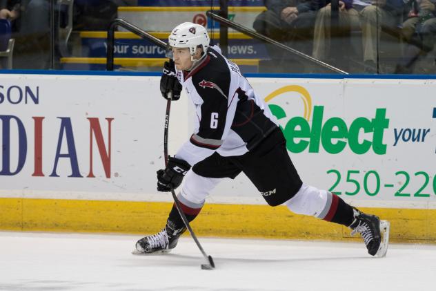 Vancouver Giants defenceman Dylan Plouffe