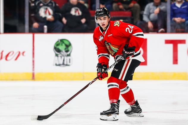 Portland Winterhawks forward Seth Jarvis