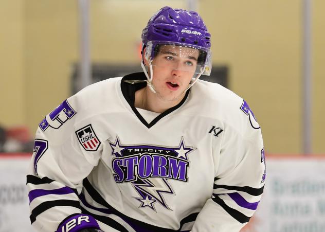 Tri-City Storm forward Ian Murphy