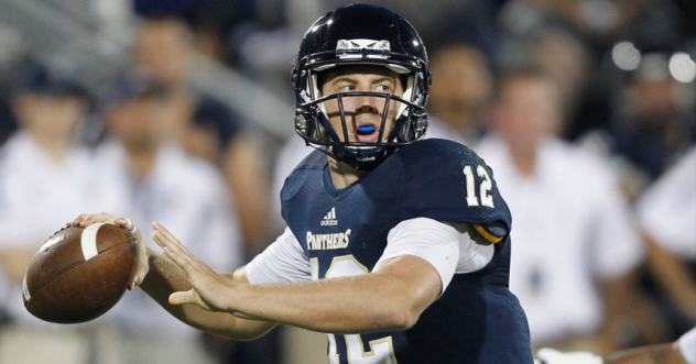 Quarterback Jake Medlock with Florida International University