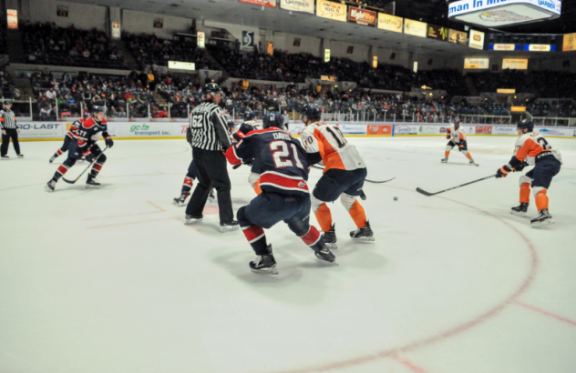 Saginaw Spirit vs. the Flint Firebirds