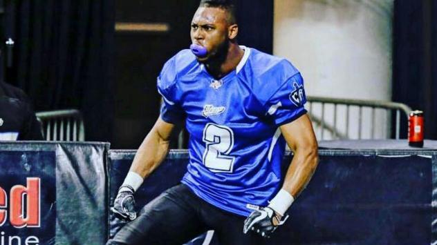 Cedar Rapids River Kings defensive back Cedric Dozier