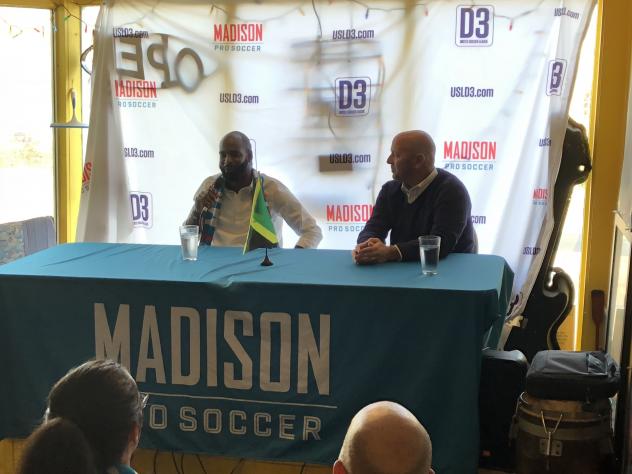 Don Smart and Madison Managing Director Peter Wilt
