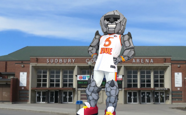 Rock Monster, the Sudbury Five mascot