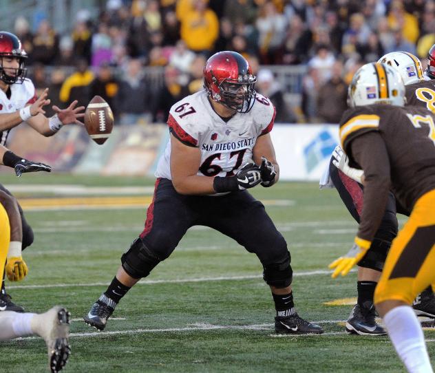 Antonio Rosales with San Diego State University