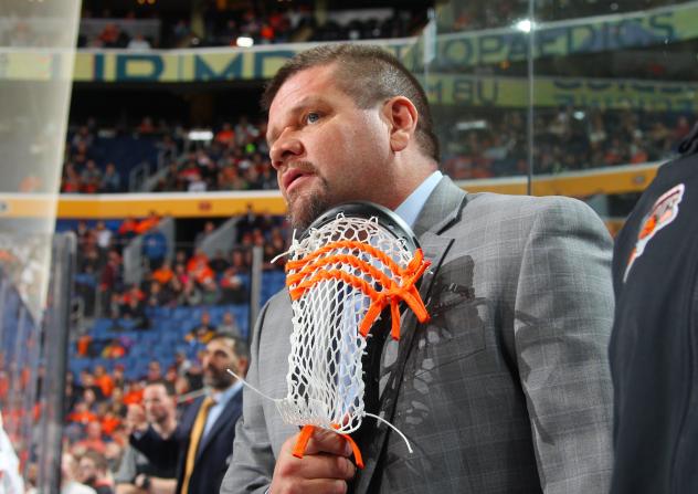 Rich Kilgour with the Buffalo Bandits