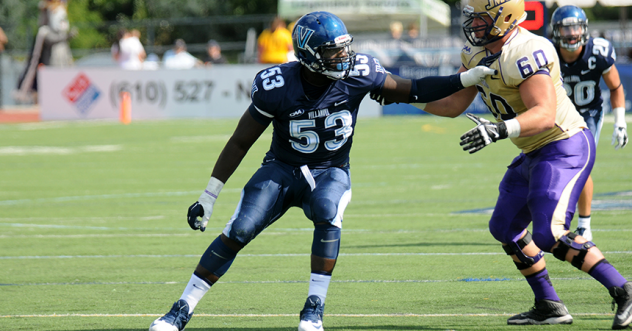 Offensive/Defensive Lineman and Fullback Mike Williams at Villanova
