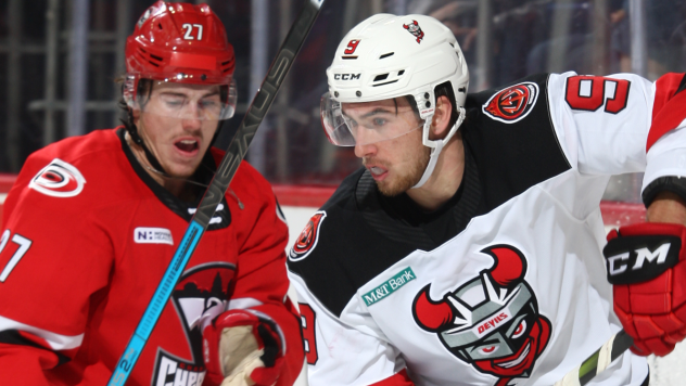 Charlotte Checkers vs. the Binghamton Devils