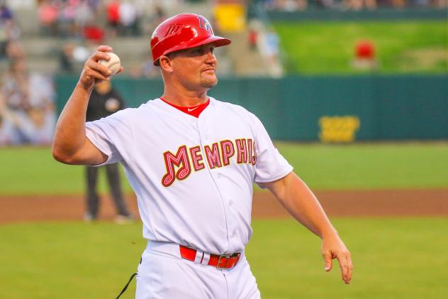 Memphis Redbirds manager Stubby Clapp